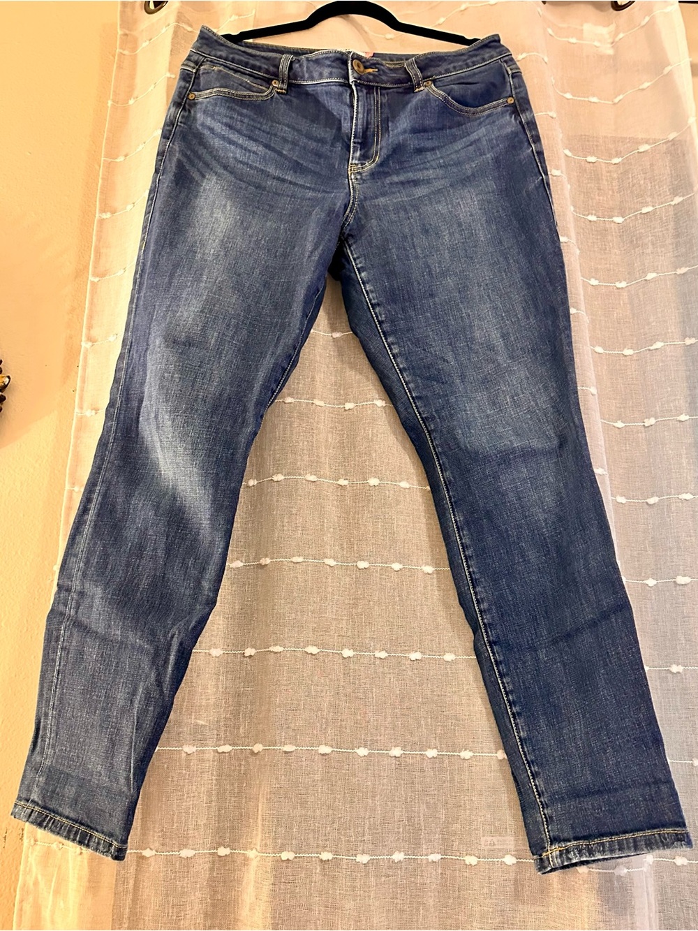 CAbi Women's Dark Blue Skinny Jeans